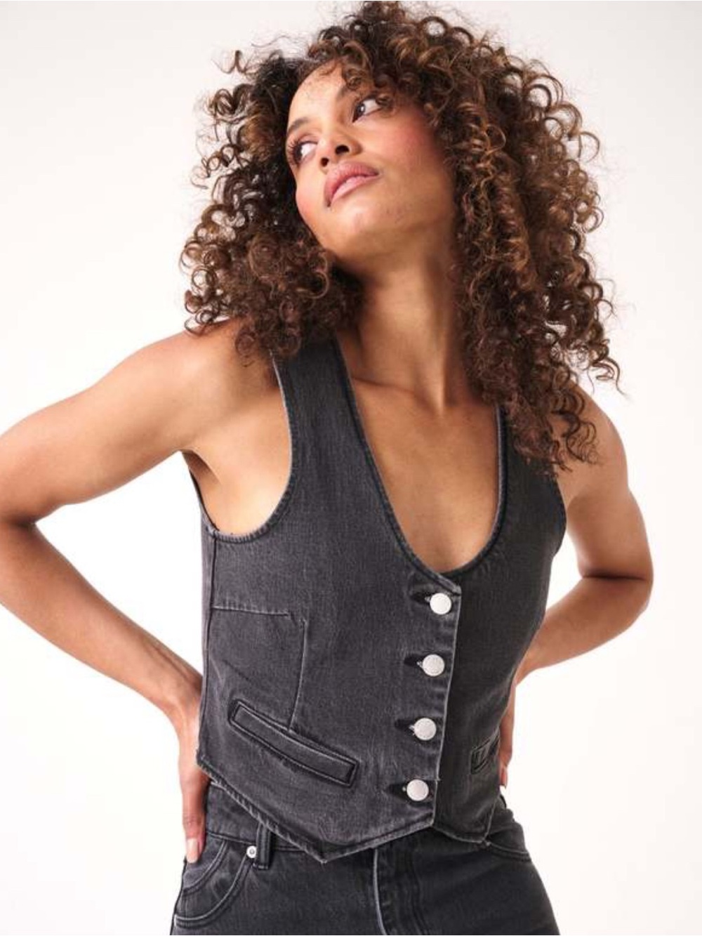 Rollas Dallas Denim Vest